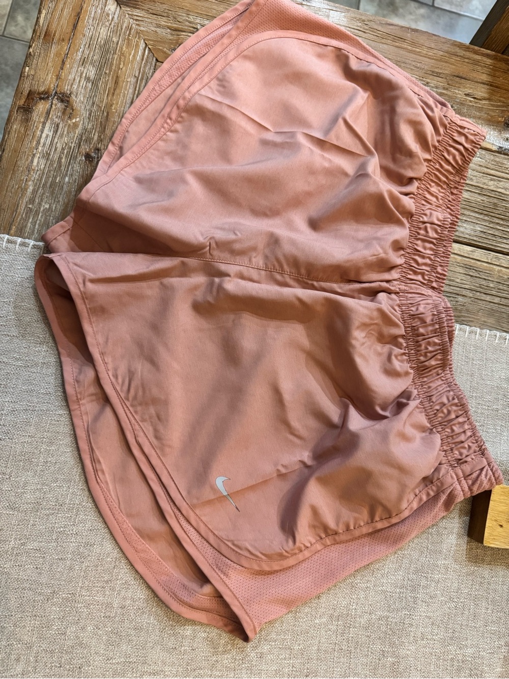 Nike Women's Dusty Rose Athletic Running Shorts